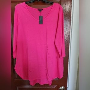 Fuschia dress/tunic size 18/20 #55